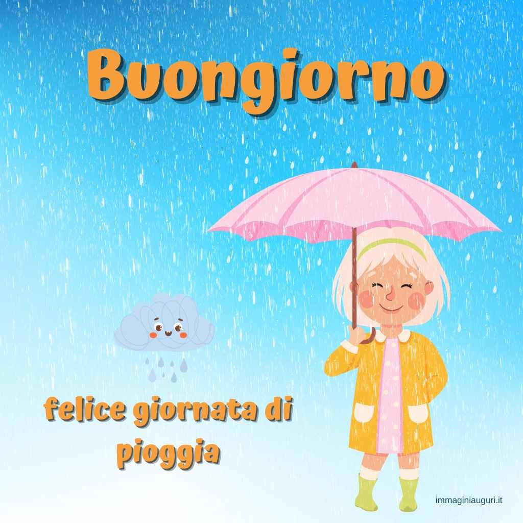 buongiorno piovoso immagini