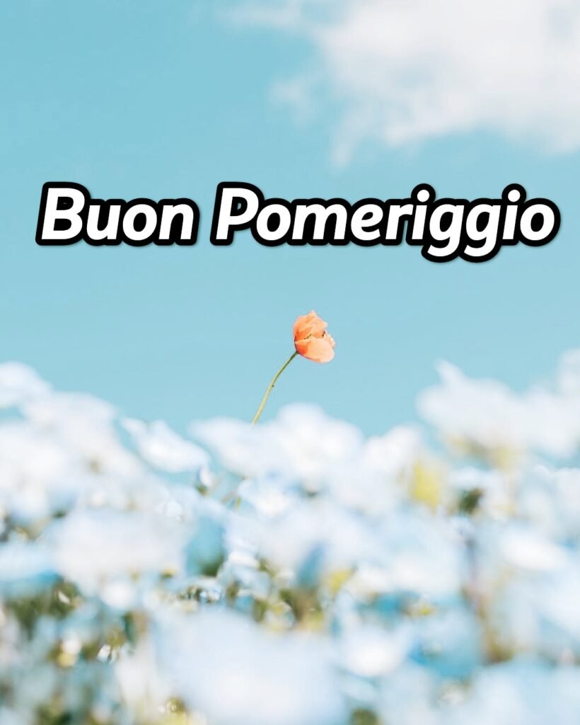 Buonpomeriggio O Buon Pomeriggio Immagini